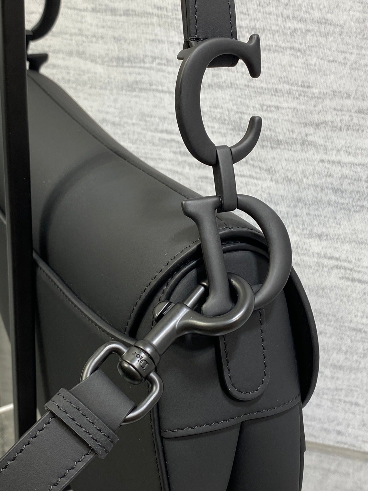 SAC SADDLE NOIR MAT